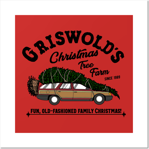 Griswold's Christmas Tree Farm Wall Art by OniSide